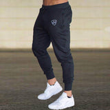 Cotton Mens Jogging Pants Running Sport Gym Pants Fitness Trousers Men Joggers Gym Sweatpants Bodybuilding Bottoms jinquedai