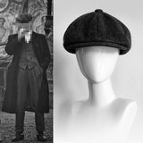 Jinquedai  New Retro Newsboy Caps Men Octagonal Hats British Painters Hats Autumn Winter Berets Herringbone Flat Caps Hip Hop Berets gorras jinquedai