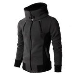 Jinquedai  Spring and Autumn New Fashion Men's Jacket Casual Zipper Hoodie Jogger Brand Men's Clothing Daily Casual Workwear jinquedai