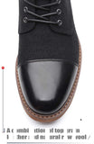 Men Ankle Boots Autumn Winter Casual Lace Up Shoes Booties Oxfords Fashion Boots Men Large Size 39-48 jinquedai