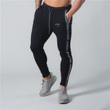 New fashion men's sports pants foot zipper Slim men's trousers streetwear outdoor exercise sports casual pants jinquedai