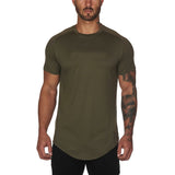 New Running T shirt Men 2020 Summer Workout Shirt GYM Men Camouflage T-Shirt Fitnss Sport Tshirt Male Rashgard Sportswear Tees jinquedai
