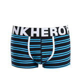 Jinquedai Fashion Striped Male Underpants For Men,Including High Quality  Comfortable Cotton Boxer Briefs And Men's Panties jinquedai