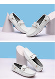 Jinquedai White Loafers for Men Size 48 Slip on Shoes Driving Flats Casual Moccasins for Men Comfy Male Loafers jinquedai