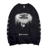 Dark Pullover Oversized Sweatshirt Rock Print Hoodie Heavy Death Metal Rock Streetwear Retro couple harajuku hoodie jinquedai