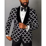 Men Blazer Slim Fit Spring Autumn New Plaid Hit Color Suit Jacket Casual Fashion Mens Clothing