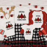 Merry Christmas Family Shirts Family Christmas T-Shirts Mommy and Me T-Shirt Family Matching Christmas Clothes Wear