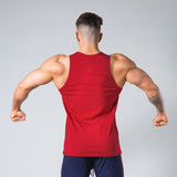 Muscle men's summer fitness sportswear quick-drying fashion outdoor running exercise men's vest brand men's clothing jinquedai