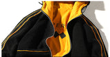 Jinquedai  Men's Jacket Double-Sided Wear Lalambswool  Winter Brand New Jacket Casual Warm Thick Parkas Coat Man Hooded Men's Clothing jinquedai