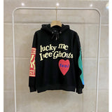LUCKY ME I SEE GHOST Hoodie Men Women FEEL Kanye West Kid Cudi Hoodies Kids See Ghost Sweatshirts Foam Print Pullovers jinquedai