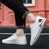 Jinquedai Spring New Fashion Men¡®s Luxury Crocodile Pattern Leather Lace On Casual Shoes Flats Sport Walking Sneakers Zapatos Hombre jinquedai