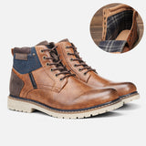 New Men's Winter Shoes Warm Comfortable Non-Slip Men Winter Boots jinquedai