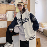 Jinquedai  hiphop jacket men and women autumn and winter coat casual handsome fashion loose versatile high-quality oversized jacket jinquedai