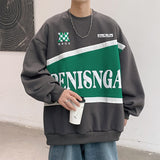 Oversized Men's American Style Hoodies Fashion Harajuku O Neck Streetwear Sweatshirts Hip Hop Male Casual Autumn Pullovers jinquedai