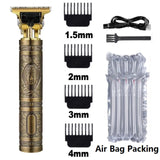 T9 USB Electric Hair Cutting Machine Rechargeable New Hair Clipper Man Shaver Trimmer For Men Barber Professional Beard Trimmer jinquedai