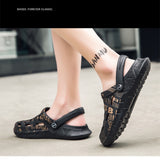 Men Sandals Summer  New Design Fashion Summer Beach Womens's Shoes Men Breathable Wear-resistant Casual Sandals Mens Sneaker jinquedai