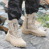 Men Desert Tactical Military Boots Mens Working  Shoes Army Combat Boots Militares  Zapatos Men Shoes Boots Feamle jinquedai