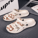 Men Sandals Summer  New Design Fashion Summer Beach Womens's Shoes Men Breathable Wear-resistant Casual Sandals Mens Sneaker jinquedai