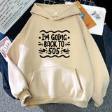 Arctic Monkeys  I'm Goning Back To 505 Hoodie for Fans Mens Casual Long Sleeve Sweatshirts Harajuku Autumn Winter Hoodies Kpop jinquedai