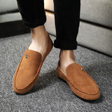 Men Shoes Black Loafers Slip on Male Footwear Adulto Driving Moccasin Soft Comfortable Casual driving Shoes Men Sneakers Flats jinquedai