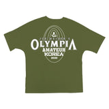 OLYMPIA Men T-shirt Cotton Short Sleeves black Undershirt Male Solid stripe  Tee Summer Brand Clothing Homme camiseta masculina jinquedai