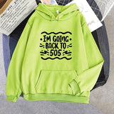 Arctic Monkeys  I'm Goning Back To 505 Hoodie for Fans Mens Casual Long Sleeve Sweatshirts Harajuku Autumn Winter Hoodies Kpop jinquedai