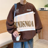 Oversized Men's American Style Hoodies Fashion Harajuku O Neck Streetwear Sweatshirts Hip Hop Male Casual Autumn Pullovers jinquedai