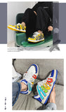 Jinquedai Men's Fashion Casual Shoes LowTop Sneaker New Shoes High Quality Non-slip Walking Shoe Zapatillas jinquedai