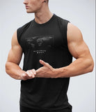 Summer Gyms Sleeveless t shirt Cotton casual Men Bodybuilding Fitness Mens fashion T Shirts Clothes Tees Tops ropa hombre jinquedai