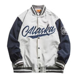 New autumn and winter leisure loose hip-hop jacket Y2K high arcade car embroidered men and women baseball uniforms jacket jinquedai