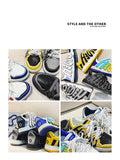 Jinquedai Men's Fashion Casual Shoes LowTop Sneaker New Shoes High Quality Non-slip Walking Shoe Zapatillas jinquedai