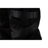 Fashion Ninja Pants Techwear Bandage Zipper Pockets Cargo Pants Joggers Men Black Hip Hop Streetwear Trousers jinquedai