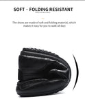 Casual Men Leather Shoes Luxury Brand Slip on Formal Loafers Moccasins Italian Black Male Driving Flat Breathable Solid jinquedai
