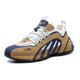 Jinquedai summer new sports shoes men's high-top leather lightweight casual shoes men's shoes ins old shoes bag bottom white shoes jinquedai