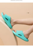 Jinquedai Women Men Slippers Summer Beach Ourdoor Slides Indoor Home Slippers Thick Platform Shoes Fashion Soft Flip Flops jinquedai