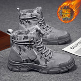 Autumn New Military Boots for Men Camouflage Desert Boots High-top Sneakers Non-slip Work Shoes for Men Buty Robocze Meskie jinquedai