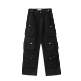 Tactical Cargo Pants Plus Size Loose Streetwear Hip Hop Pants Harajuku Straight Casual Trousers jinquedai