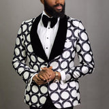 Custom Fashion Vertical stripe wedding suits for men coat man slim fit groom best man party formal business Blazer only jacket jinquedai