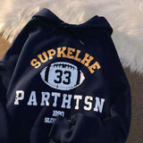 Spring and autumn women big dchiphop street funny head hooded sweater men and women ins hip-hop loose hooded jacket tide jinquedai