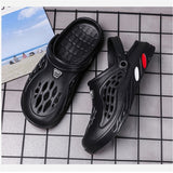 Unisex Fashion  Sandals Men Summer Beach Flip Flops Ladies Garden Clogs Waterproof Anti-Slip Slipper Big Size Sandalias Man jinquedai