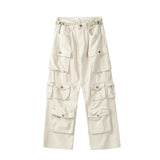 Tactical Cargo Pants Plus Size Loose Streetwear Hip Hop Pants Harajuku Straight Casual Trousers jinquedai