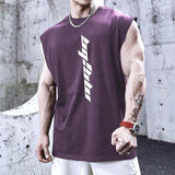 New Gyms Tank Top Summer Brand Sleeveless Shirt Sports Fitness Tank Top Men printing bodybuilding undershirt Running vest jinquedai