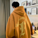 Hip Hop Letter Men's Hoodeis Large Size New Brand Thicken Male Hooded Sweatshirts Fashion Streetwear Pullovers jinquedai