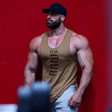 new mens cotton tank tops shirt gym fitness vest sleeveless male casual bodybuilding sports man Workout clothes clothing jinquedai