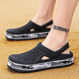 New Arrive Brand Beach Clogs Summer Big Size Mens Sandals EVA Casual Summer Beach Mens Garden Clogs Men's Casual sandals jinquedai