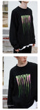 Sweatshirt Men/Women New European And American Hip-hop Trend Personality Graphic Dark Loose Round Neck Streetwear jinquedai