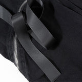 Fashion Flared Jeans Double Zippers Long Ribbons Black Denim Pants Men's Streetwear Harajuku Hipster Jeans jinquedai