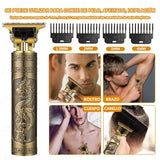 T9 USB Electric Hair Cutting Machine Rechargeable New Hair Clipper Man Shaver Trimmer For Men Barber Professional Beard Trimmer jinquedai