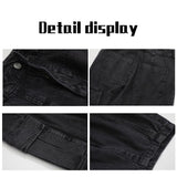 Jinquedai Baggy Jeans Trousers Male Denim Pants Black Wide Leg Pants Men's Jeans Oversize Cargo Korean Streetwear Hip Hop Harajuku jinquedai