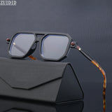 Jinquedai Retro Fashion Glasses Square Sunglasses For Men Blue Light Blocking Shades Sunglasses Women Vintage Vasos Decorativos Oculos Sol jinquedai
